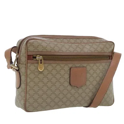 Pre-owned Celine Céline Beige Canvas Shoulder Bag ()