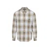 Celine Relaxed Fit Button-down Collar Long Sleeve Shirt In Multi