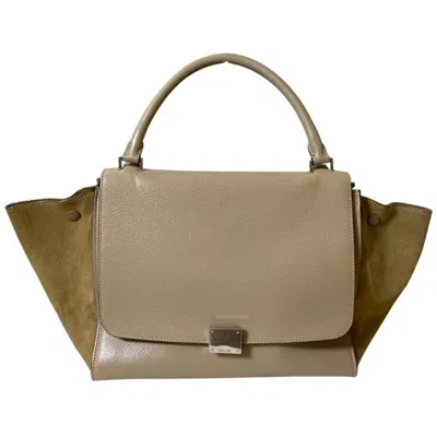 Pre-owned Celine Beige Handbag Shoulder Bag () In Sand