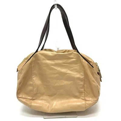 Pre-owned Celine Beige Leather Handbag Tote Bag ()