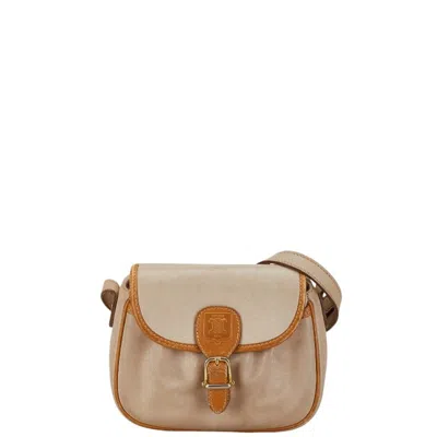 Pre-owned Celine Beige Leather Shoulder Bag ()