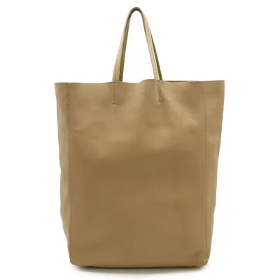 Pre-owned Celine Beige Leather Shoulder Bag Tote Bag ()