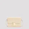 Celine Structured Triumph Shoulder Bag In Beige