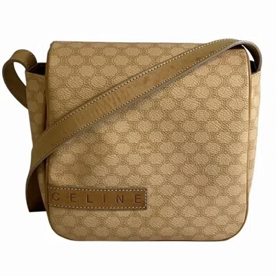 Pre-owned Celine Beige Pvc Leather Shoulder Bag ()