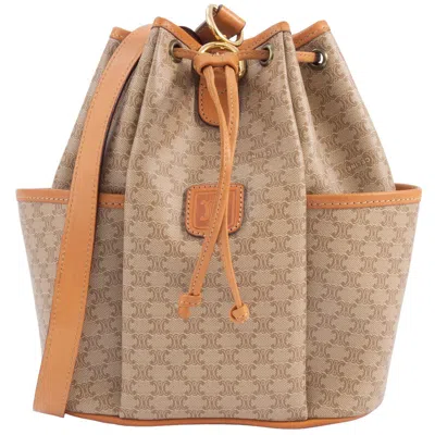 Pre-owned Celine Beige Pvc Leather Shoulder Bag ()