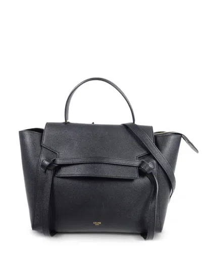 Pre-owned Celine Belt Bag Tote Bag In Black