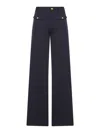 Celine Belt Loop Casual Pants In Black