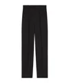 Celine Belt-loop Casual Pants In Black