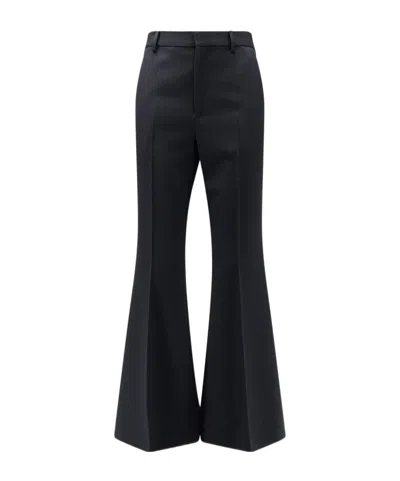 Celine Belt Loop Casual Pants In Black