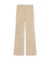 Celine Belt-loop Casual Pants In Brown