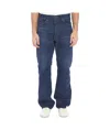 Celine Belt-loop Jeans In Blue