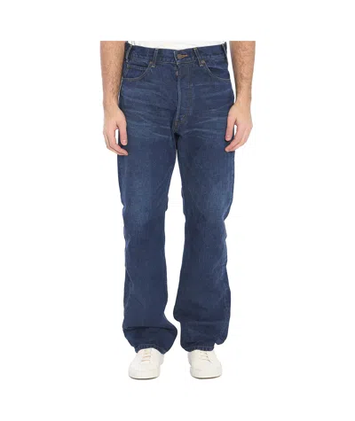CELINE KURT JEANS IN ROYAL INDIGO WASH DENIM
