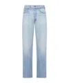 Celine Belt Loop Jeans In Blue