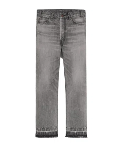 CELINE WESLEY JEANS IN GREY VALLEY WASH DENIM