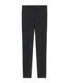 Celine Belt Loop Wool Casual Pants In Black