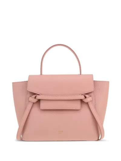 Pre-owned Celine Belt Nano Shoulder Bag In Pink