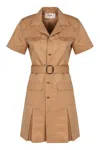 Celine Belted Shirtdress