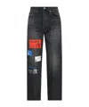 Celine Belt-loop Jeans In Black