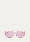 Celine Butterfly 54mm Sunglasses In Spk/viol