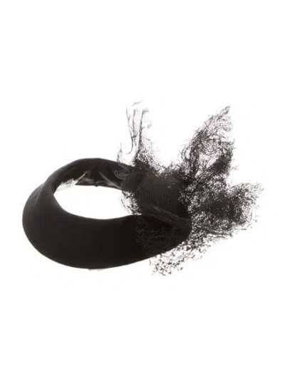 Pre-owned Celine Bibi Hat In Silk 'black'