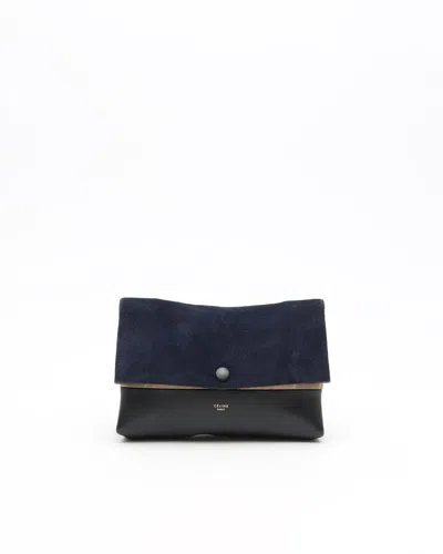 Celine Céline Bicolor Leather All Soft Pouch