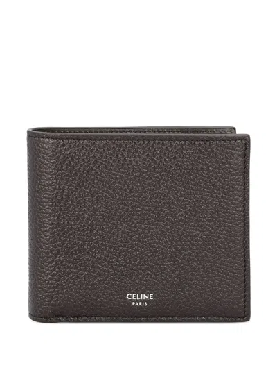 Celine Bi-fold Wallet In Brown