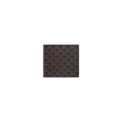 Celine Bi-fold Wallet In Black