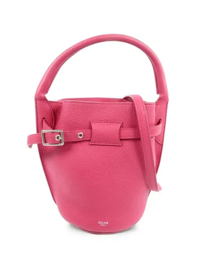 Pre-owned Celine Big Bag Bucket Tote Bag In Pink