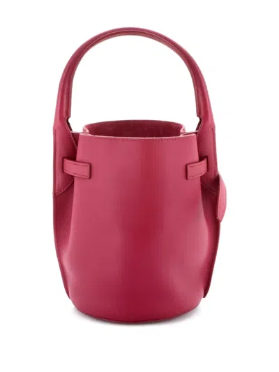Pre-owned Celine Big Bag Leather Nano Bucket Bag In Pink