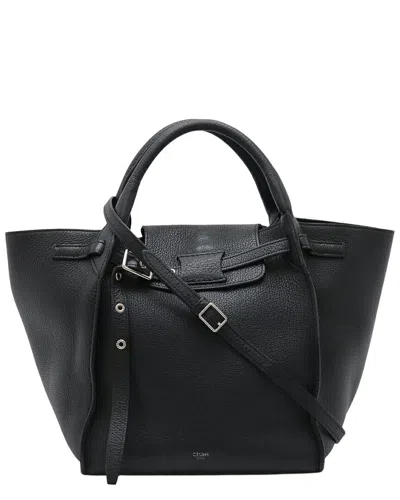 Celine Big Bag Small 2way Handbag (authentic Pre-loved) In Black