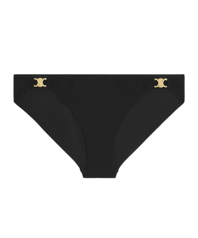 CELINE TRIOMPHE SWIMSUIT BOTTOM IN MATTE JERSEY