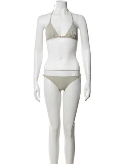 Pre-owned Celine Bikini In Neutrals