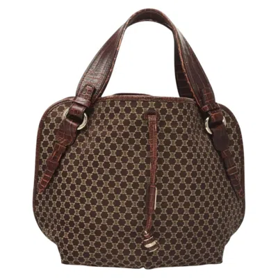 Pre-owned Celine Bittersweet Canvas Handbag ()