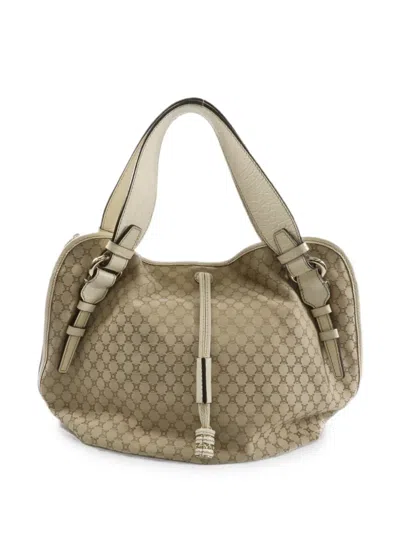 Pre-owned Celine Bittersweet Double-handle Tote Bag In Neutral