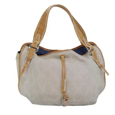 Pre-owned Celine Céline Bittersweet Grey Canvas Shoulder Bag ()