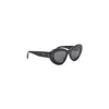 Celine Womens Black Cl40320u 3-dots Cat-eye Acetate Sunglasses In Black