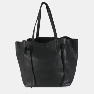 Pre-owned Celine Black Calfskin Phantom Cabas Tote