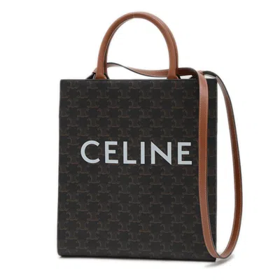 Pre-owned Celine Black Canvas Handbag Shoulder Bag ()