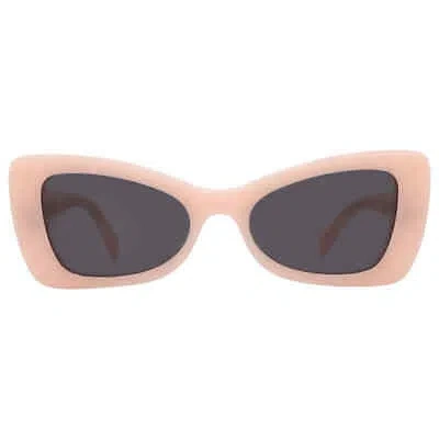 Pre-owned Celine Black Cat Eye Ladies Sunglasses Cl40236i 72a 54 Cl40236i 72a 54 In Gray