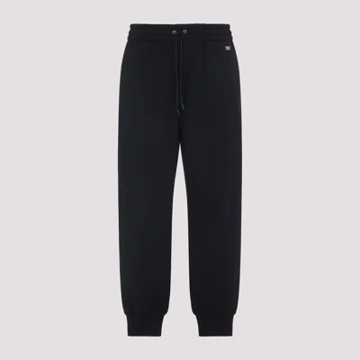 Celine Black Cotton Pants In Multi