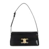 Celine Diane Shoulder Bag Adjustable Strap In Black