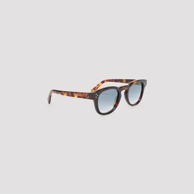 Celine Square Tortoiseshell Sunglasses Gradient Lenses In Multi