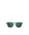 Celine Black Frame 42 Sunglasses In Acetate In Green