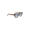 Celine Square Tortoiseshell Sunglasses Gradient Lenses In Brown
