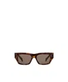 Celine D-frame Tortoiseshell Acetate Sunglasses In Gray