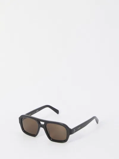 Celine Black Frame 62 Sunglasses In Gray