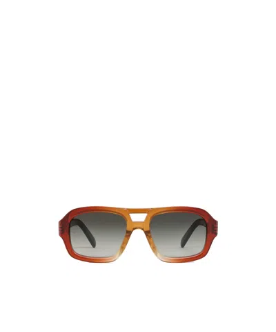 Celine Black Frame 62 Sunglasses In Acetate In Pink