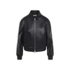 Celine Black Lamb Leather Jacket In Black