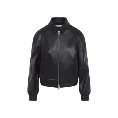 Celine Black Lamb Leather Jacket
