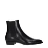 Celine Drugstore Ankle Boots In Black